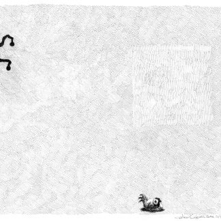 Cristiano Quagliozzi “Autoritratto - testa vuota”, inchiostro su Carta. Roma 2014 cm 42 x 30. 864 euro