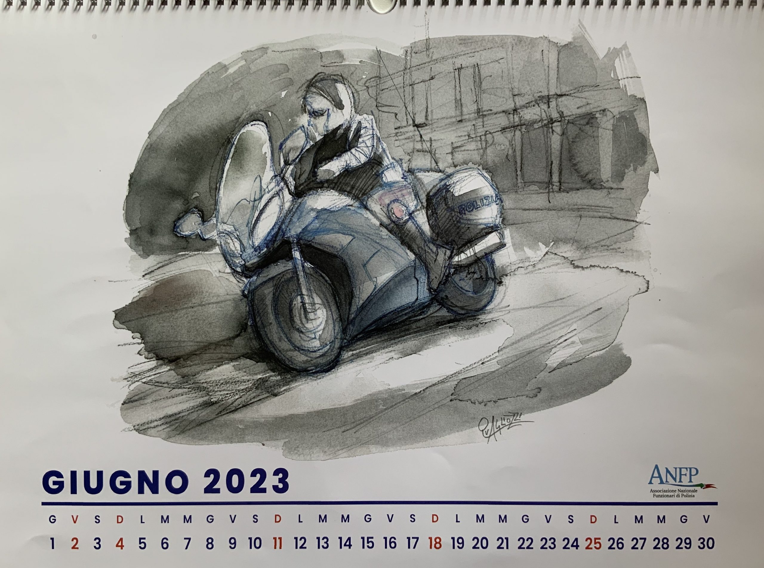 Cristiano Quagliozzi. Calendario dell'ANFP 2023